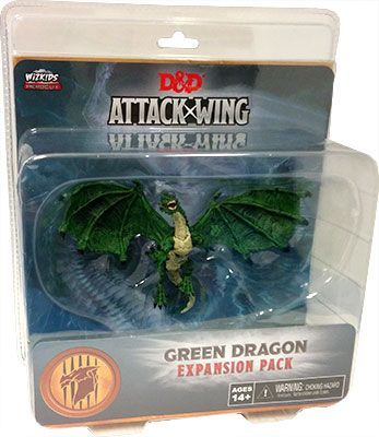 Обложка игры Dungeons & Dragons: Attack Wing – Green Dragon Expansion Pack