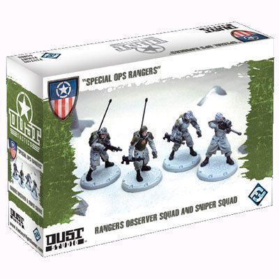 Обложка игры Dust Tactics: Special Ops Rangers Expansion