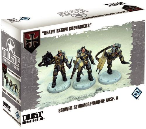Обложка игры Dust Tactics: Heavy Recon Grenadiers