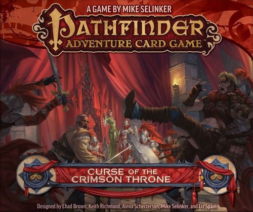 Обложка игры Pathfinder Adventure Card Game: Curse of the Crimson Throne Adventure Path