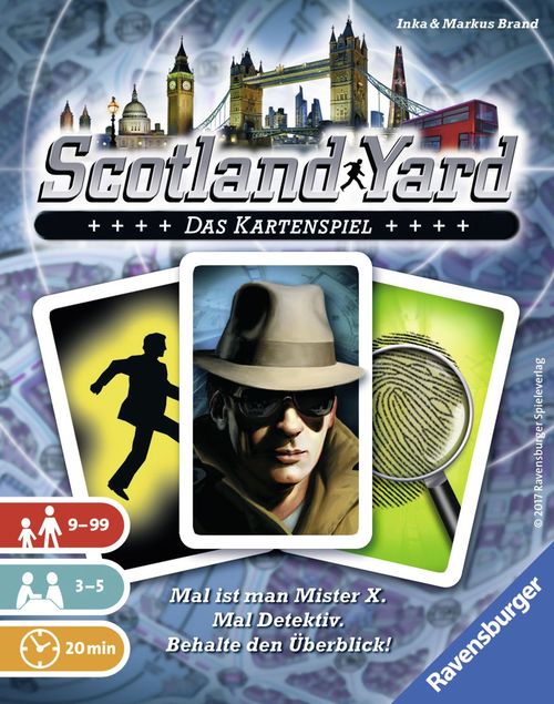 Обложка игры Scotland Yard: Das Kartenspiel