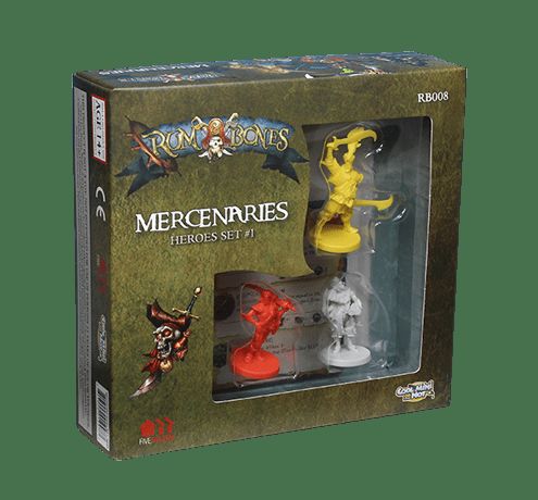 Обложка игры Rum & Bones: Mercenaries Heroes set #1
