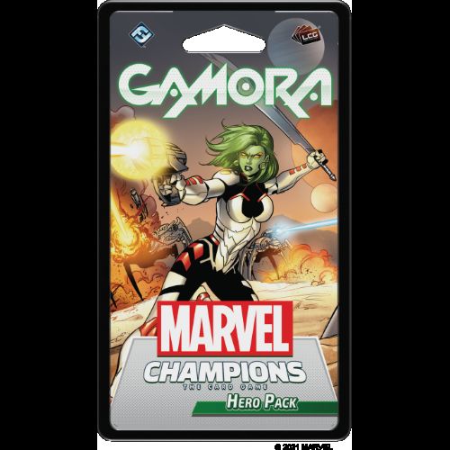 Обложка игры Marvel Champions: The Card Game - Gamora Hero Pack