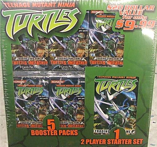 Обложка игры Teenage Mutant Ninja Turtles Trading Card Game