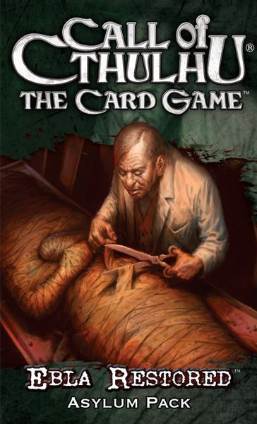 Обложка игры Call of Cthulhu LCG - Ebla Restored Asylum Pack