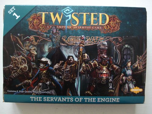 Обложка игры Twisted: A Steampunk Miniatures Game - The Servants of the Engine (Set 1)