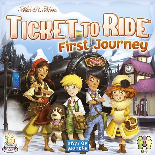Обложка игры Ticket to Ride: First Journey (Europe)