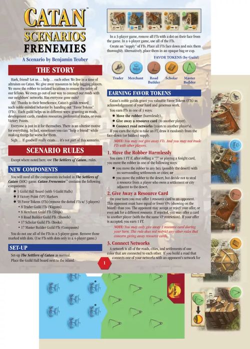 Обложка игры Catan: Frenemies