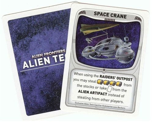 Обложка игры Alien Frontiers: The Space Crane