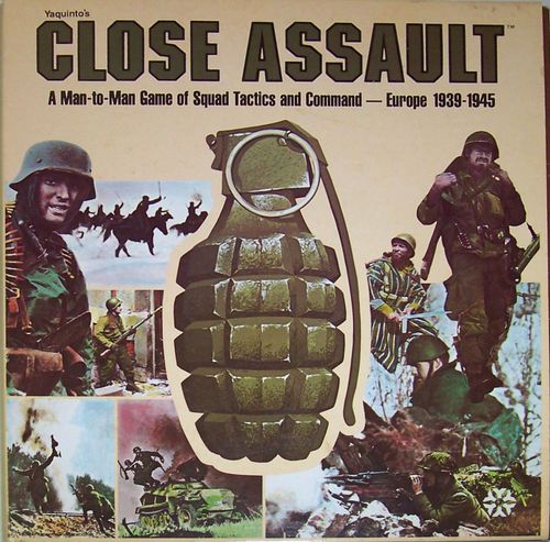Обложка игры Close Assault: A Man-to-Man Game of Squad Tactics and Command – Europe 1939-1945