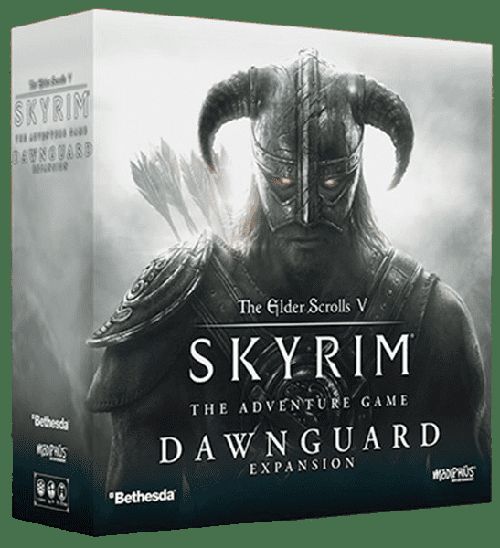 Обложка игры The Elder Scrolls V: Skyrim – The Boardgame: Dawnguard Expansion
