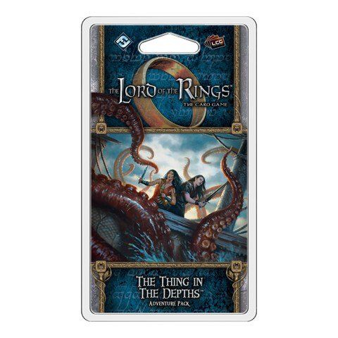 Обложка игры The Lord of the Rings: The Card Game – The Thing in the Depths