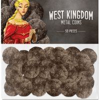 Обложка игры Архитекторы Западного Королевства Металлические монеты.