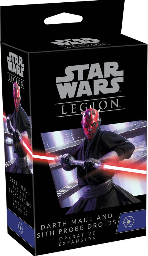 Обложка игры Star Wars: Legion - Darth Maul and Sith Probe Droid Operative Pack