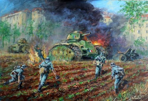 Обложка игры Conflict of Heroes: Blitzkrieg - France and the Lowlands 1940
