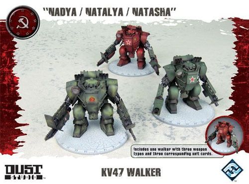 Обложка игры Dust Tactics: KV47 Walker