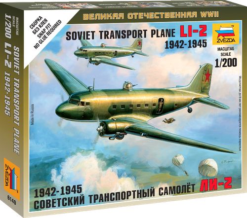 Великая Отечественная. Советский транспортный самолет Ли-2 (1942-1945)