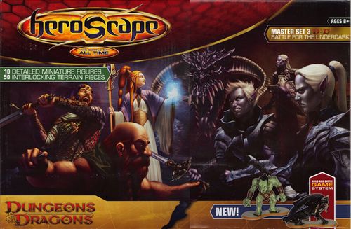 Обложка игры Heroscape D&D Master Set: Battle for the Underdark