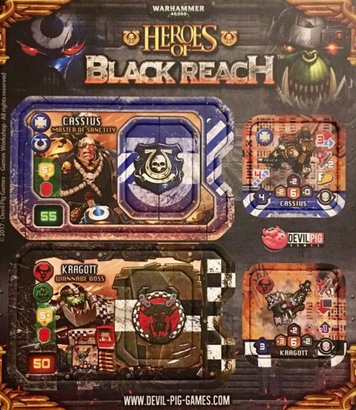Heroes of Black Reach – Cassius and Kragott Promo