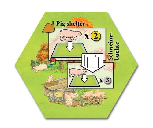 Обложка игры Keyflower: Pig shelter