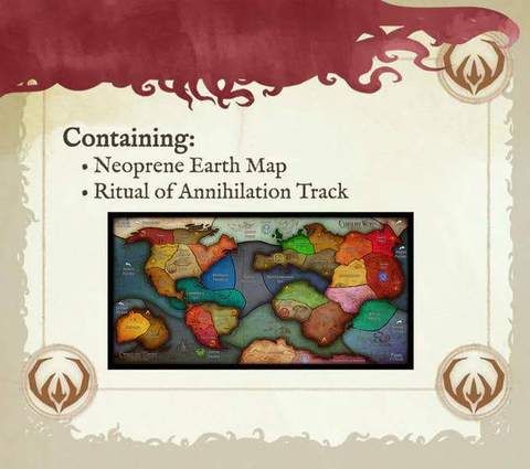 Cthulhu Wars 9-11 Players Map