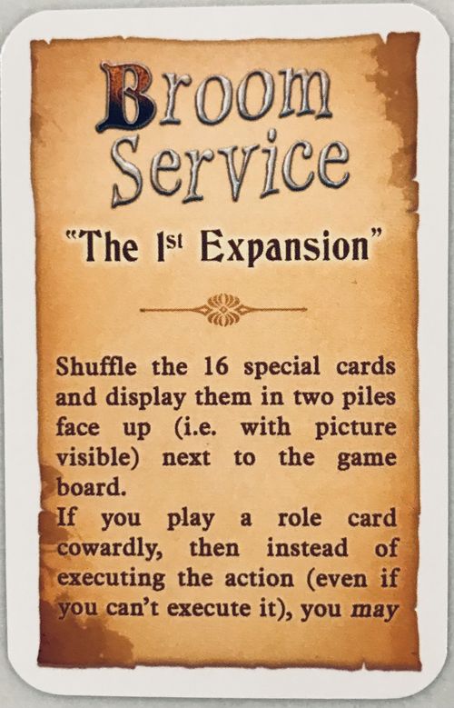 Broom Service: The 1st Expansion