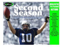 Second Season Pro Football Game