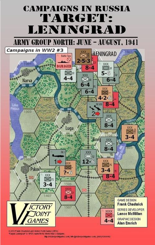 Обложка игры Target: Leningrad