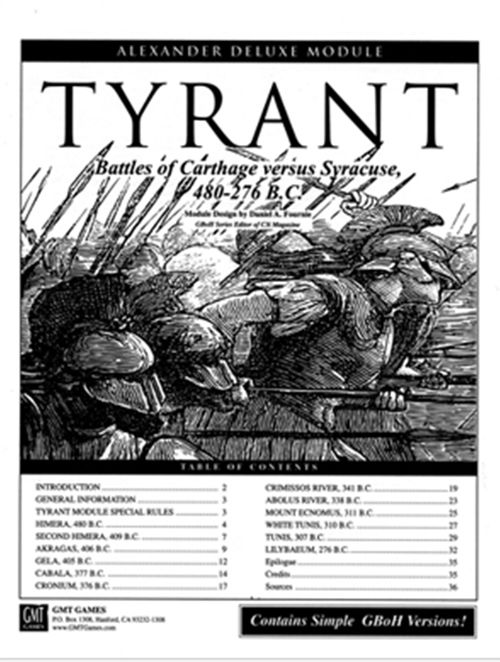 Tyrant: Battles of Carthage versus Syracuse