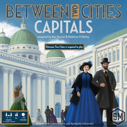 Обложка игры Between Two Cities: Capitals
