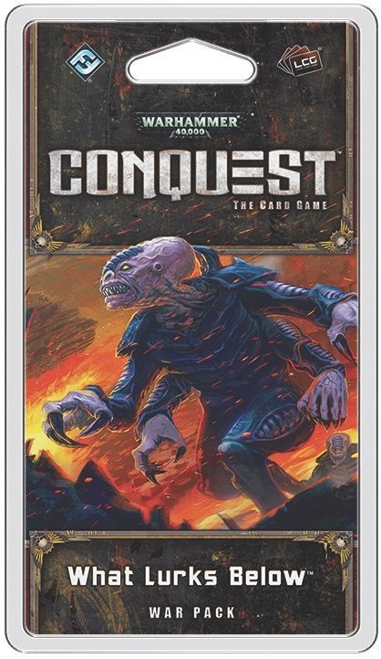Обложка игры Warhammer 40 000: Conquest - What Lurks Below