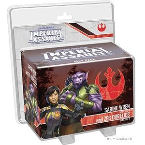Star Wars: Imperial Assault – Sabine Wren and Zeb Orrelios Ally Pack