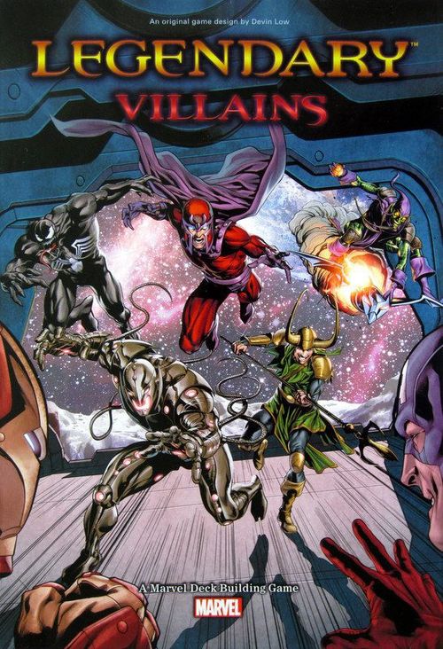 Обложка игры Legendary: Villains — Marvel Deck Building Game