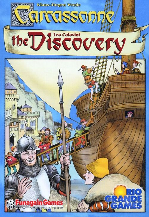Обложка игры Каркассон. Новые земли