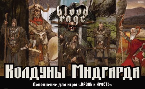 Обложка игры Кровь и ярость. Колдуны Мидгарда