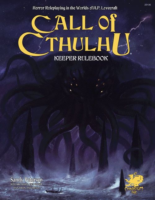Обложка игры Зов Ктулху. НРИ