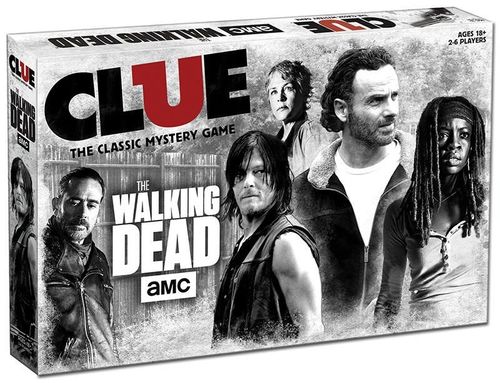 Обложка игры Clue: The Walking Dead