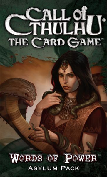 Обложка игры Call of Cthulhu LCG - Words of Power Asylum Pack