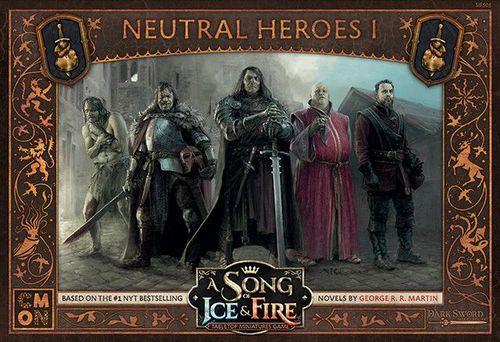 Обложка игры Песнь льда и огня: Настольная игра с миниатюрами – Нейтральные герои I