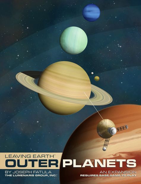 Обложка игры Leaving Earth: Outer Planets