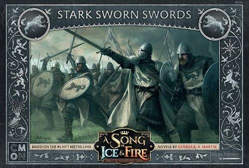 Обложка игры Песнь льда и огня: Настольная игра с миниатюрами – Верные мечи Старков