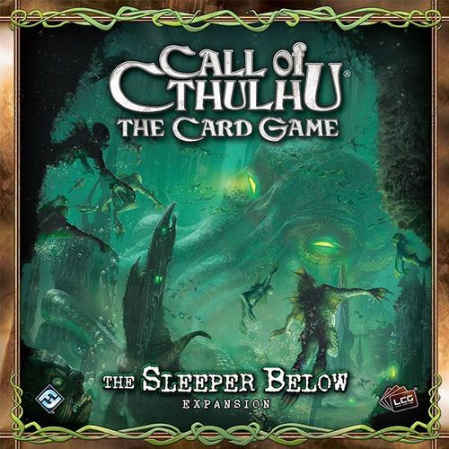 Обложка игры Call of Cthulhu: The Card Game — The Sleeper Below