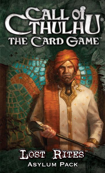 Обложка игры Call of Cthulhu LCG - Lost Rites Asylum Pack