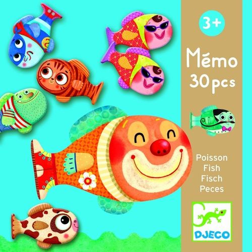Мемо рыбки  Djeco
