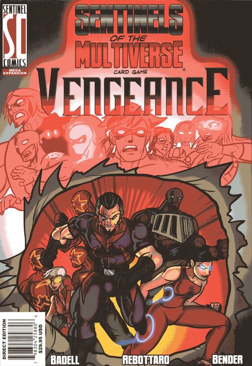 Обложка игры Sentinels of the Multiverse: Vengeance