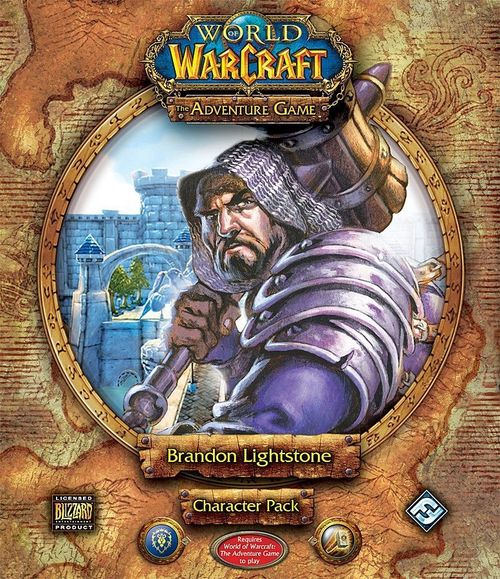 Обложка игры World of Warcraft: the Adventure Game Brandon Lightstone Character Pack