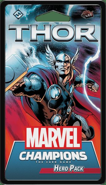 Обложка игры Marvel Champions: The Card Game - Thor Hero Pack