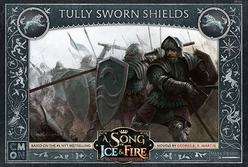 Обложка игры Песнь льда и огня: Настольная игра с миниатюрами – Верные щиты Талли