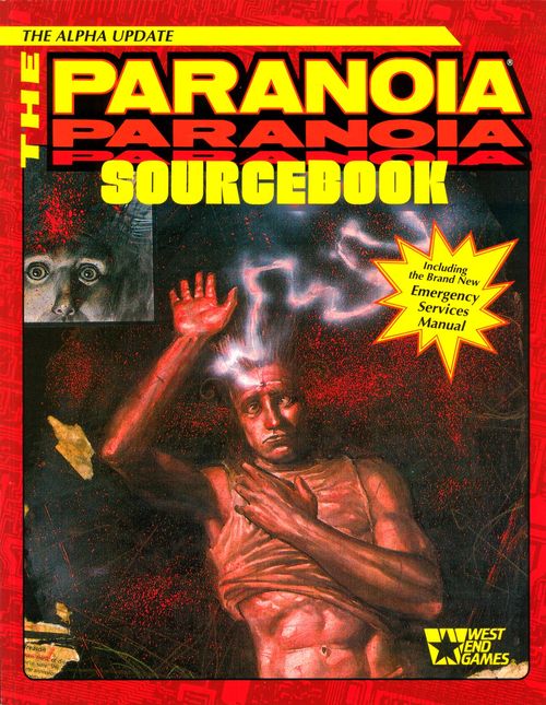 Обложка игры Paranoia Sourcebook