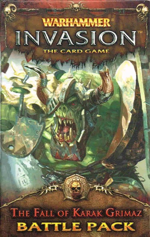 Обложка игры Warhammer: Invasion - The Fall of Karak Grimaz